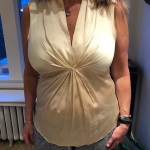 Beautiful silk sleeveless top